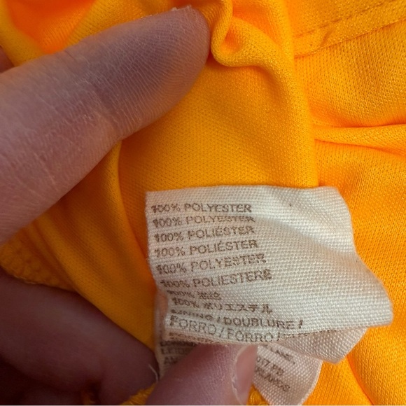 Anthropologie Let Me Be Sasha Ruffled Maxi Skirt Plus 2X Orange Chiffon Angel - Picture 11 of 11